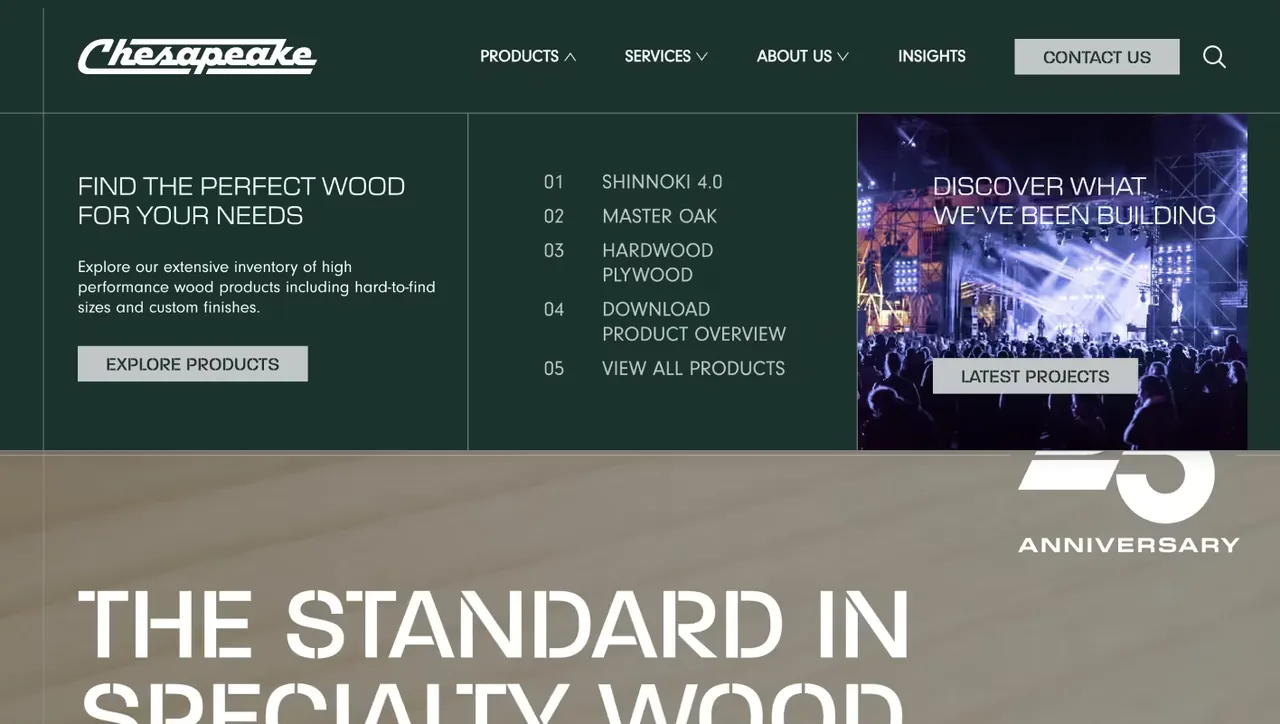 Chesapeake Plywood design reference