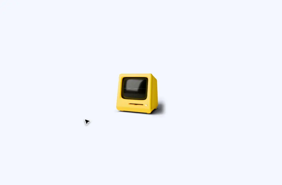 Retro Computer Portfolio Door preview
