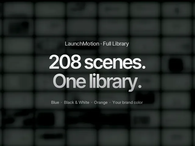 LaunchMotion · Full Library preview